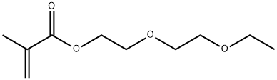 DI(ETHYLENE GLYCOL) ETHYL ETHER METHACRYLATE Struktur