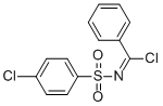 4-CHLORO-N-(CHLORO-PHENYL-METHYLENE)-BENZENESULFONAMIDE Structure