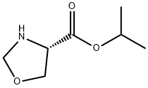 4-Oxazolidinecarboxylicacid,1-methylethylester,(4S)-(9CI) Struktur