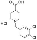 1-(3,4-DICHLOROBENZYL)-4-PIPERIDINECARBOXYLIC ACID HYDROCHLORIDE price.