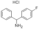 C-(4-FLUORO-PHENYL)-C-PHENYL-METHYLAMINE HYDROCHLORIDE Structure