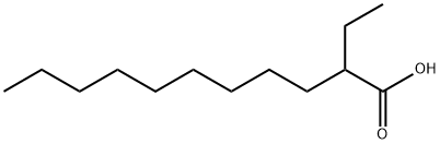2-エチルウンデカン酸 化学構造式