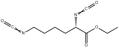 L-Lysine Diisocyanate 化学構造式