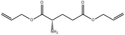 L-GlutaMic acid, di-2-propenyl ester Structure