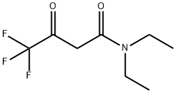 N,N-Diethyl-3-oxo-4,4,4-trifluorobutyramide Struktur