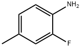 2-氟-4-甲基苯胺,452-80-2,结构式