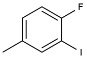 4-フルオロ-3-ヨードトルエン 化学構造式