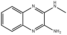 2,3-Quinoxalinediamine,N-methyl-(9CI) Struktur