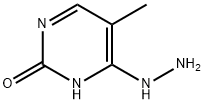 2,4(1H,3H)-Pyrimidinedione, 5-methyl-, 4-hydrazone (9CI) 结构式