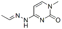 Acetaldehyde, (1,2-dihydro-1-methyl-2-oxo-4-pyrimidinyl)hydrazone (9CI) Struktur
