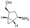 Bicyclo[3.1.0]hexane-2-methanol, 4-amino-, (1S,2S,4R,5R)- (9CI) 结构式