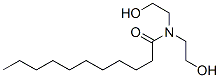 N,N-bis(2-hydroxyethyl)undecanamide 结构式