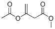 methyl 3-(acetoxy)-3-butenoate Structure