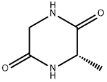 シクロ(L-Ala-Gly-) 化学構造式