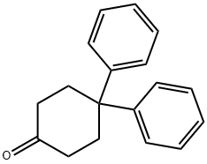 4,4-DIPHENYLCYCLOHEXANONE Structure