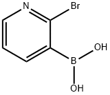 2-BROMOPYRIDIN-3-YLBORONIC ACID Struktur