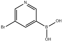 5-Bromopyridine-3-boronic acid Structure