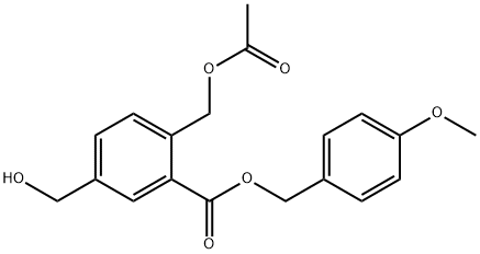 2-Thiopheneacetic acid, a-[(acetyloxy)methyl]-, (4-methoxyphenyl)methyl ester|