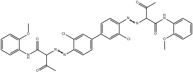 2,2'-[(3,3'-Dichlor[1,1'-biphenyl]-4,4'-diyl)bis(azo)]bis[N-(2-methoxyphenyl)-3-oxobutyramid]