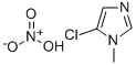 5-クロロ-1-メチル-1H-イミダゾール・硝酸塩 化学構造式
