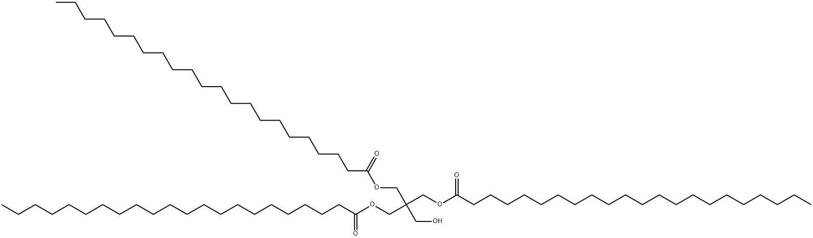 2-(hydroxymethyl)-2-[[(1-oxodocosyl)oxy]methyl]propane-1,3-diyl didocosanoate Struktur