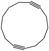 1,7-CYCLOTRIDECADIYNE Struktur