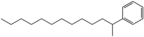 2-PHENYLTRIDECANE Struktur