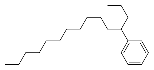 1-Propyldodecylbenzene Structure