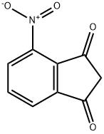 4-硝基-1H-茚-1,3(2H)-二酮, 4535-07-3, 结构式