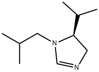 1H-Imidazole,4,5-dihydro-5-(1-methylethyl)-1-(2-methylpropyl)-,(5S)-(9CI) 结构式