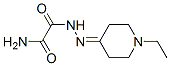 Acetic acid, aminooxo-, (1-ethyl-4-piperidinylidene)hydrazide (9CI) Structure
