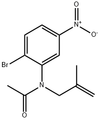 N-(2-BROMO-5-NITROPHENYL)-N-(2-METHYLALLYL)ACETAMIDE Structure
