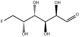 6-FLUORO-6-DEOXY-D-GALACTOSE Struktur