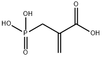 2-(phosphonomethyl)acrylic acid Structure