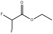ジフルオロ酢酸エチル 化学構造式