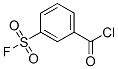 3-(fluorosulphonyl)benzoyl chloride Structure