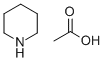 Piperidinium acetate Struktur