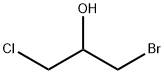 1-bromo-3-chloropropan-2-ol Struktur