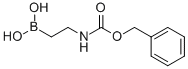 2-(Benzyloxycarbonylamino)ethylboronic acid Structure