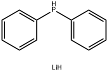 ジフェニルりん化リチウム (約0.5mol/Lテトラヒドロフラン溶液) 化学構造式