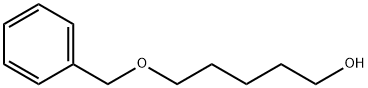 5-(ベンジルオキシ)-1-ペンタノール 化学構造式