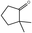 2,2-ジメチルシクロペンタノン 化学構造式