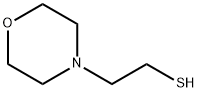 4-モルホリンエタンチオール 化学構造式