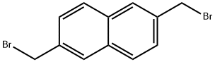 2,6-ビス(ブロモメチル)ナフタレン 化学構造式