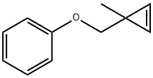 Benzene, [(1-methyl-2-cyclopropen-1-yl)methoxy]- (9CI) 结构式