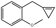Benzene, 1-(1-cyclopropen-1-ylmethyl)-2-methoxy- (9CI) Struktur