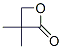 3,3-dimethyloxetan-2-one Struktur