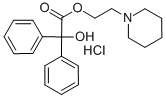 Piperilate hydrochloride Structure