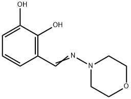 1,2-Benzenediol, 3-[(4-morpholinylimino)methyl]- (9CI)|