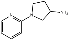 3-Pyrrolidinamine,1-(2-pyridinyl)-(9CI) Structure